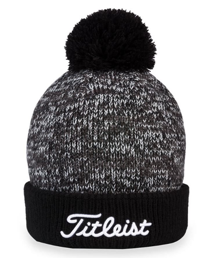 Titleist Mössa PomPom Svart Melerad i gruppen Kläder / Accessoarer / MÖSSOR hos Dimbo Golf AB (3204005-01)