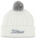 Titleist Mössa Cable Knit Pom Pom Vit/Grå