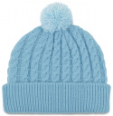 Titleist Mössa Cable Knit Pom Pom Sky/Vit