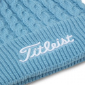 Titleist Mössa Cable Knit Pom Pom Sky/Vit