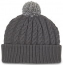 Titleist Mössa Cable Knit Pom Pom Grå/Vit