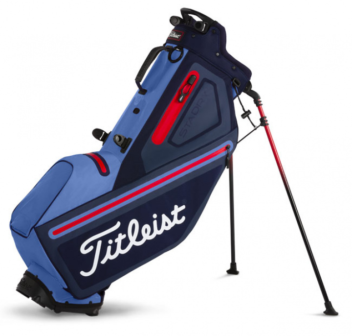 Titleist Bärbag Players 4 StaDry Marinblå/Marinblå/Röd i gruppen Bagar / Bärbagar Vattentäta hos Dimbo Golf AB (3211039-446)