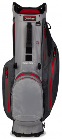 Titleist Bärbag Hybrid 14 StaDry Grafit/Grå/Röd