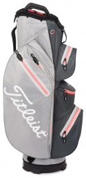 Titleist Vagnbag 14 StaDry Grafit/Grå/Korall