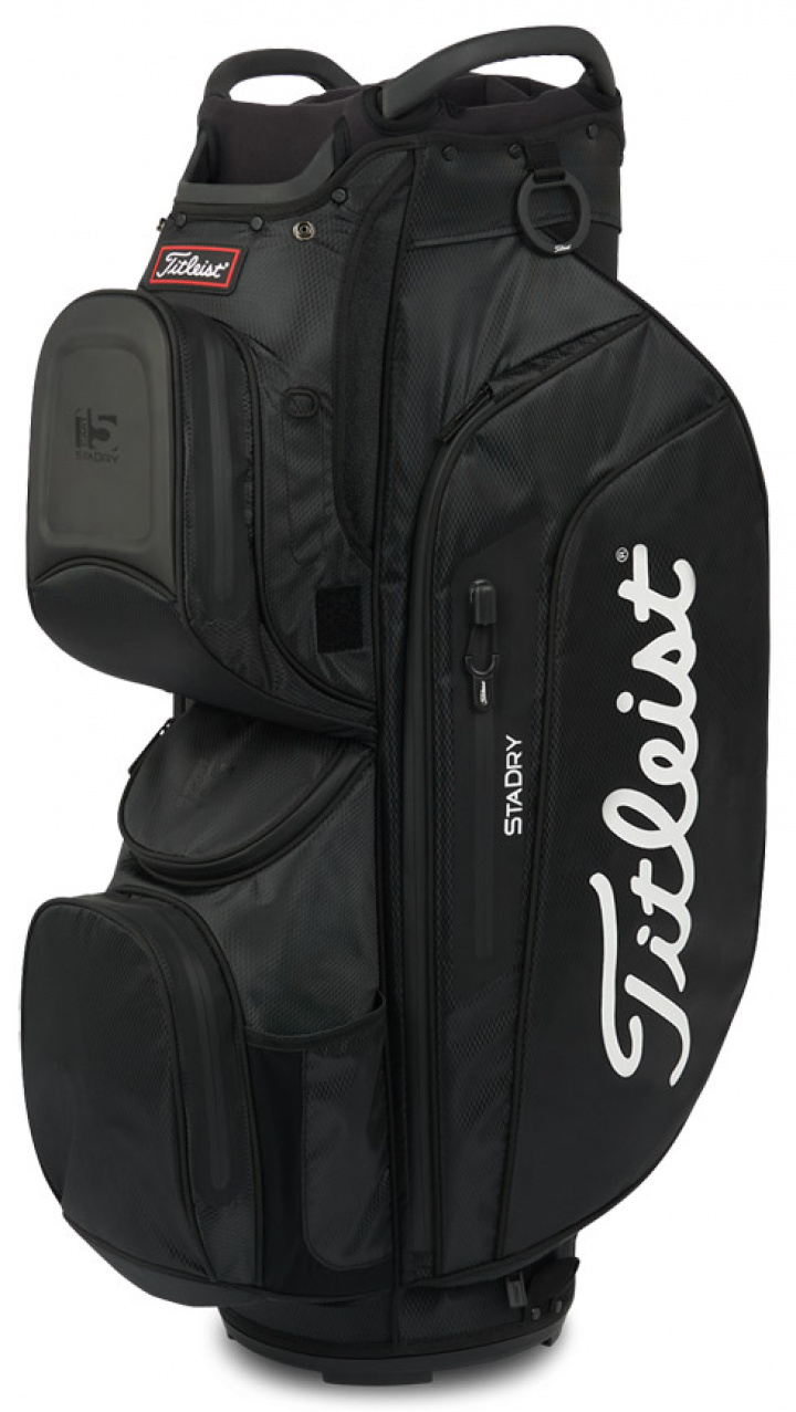 Titleist Vagnbag 15 StaDry Svart i gruppen Bagar / Vagnbagar Vattentäta hos Dimbo Golf AB (3212024-977312)