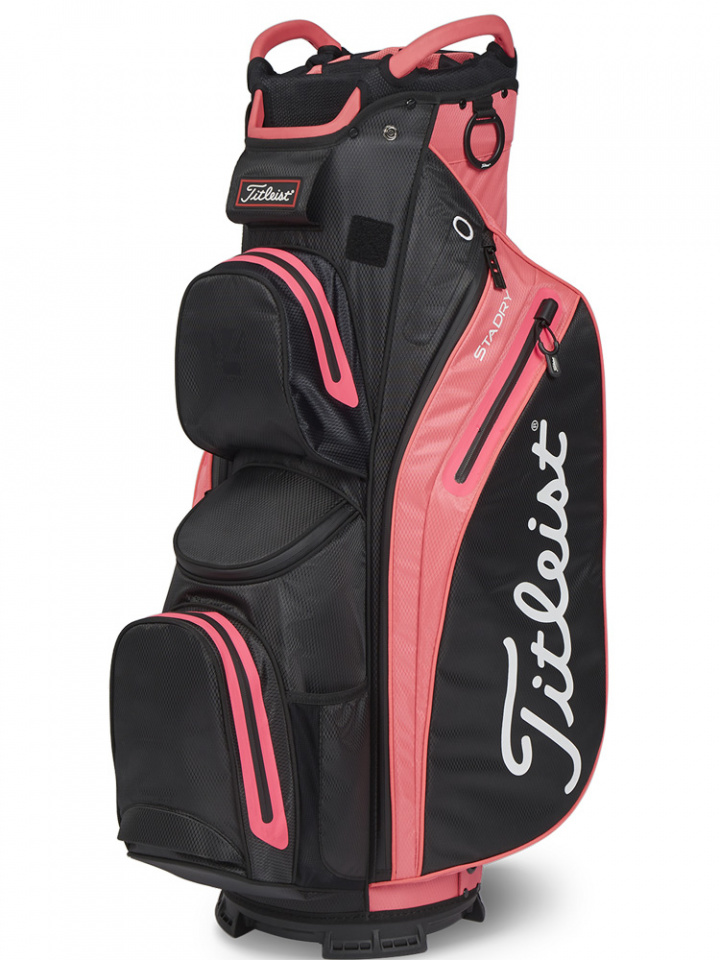 Titleist Vagnbag 14 StaDry Svart/Godis i gruppen Bagar / Vagnbagar Vattentäta hos Dimbo Golf AB (3212026-063778)