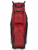 Titleist Vagnbag 14 StaDry Mörkröd/Grå/Svart