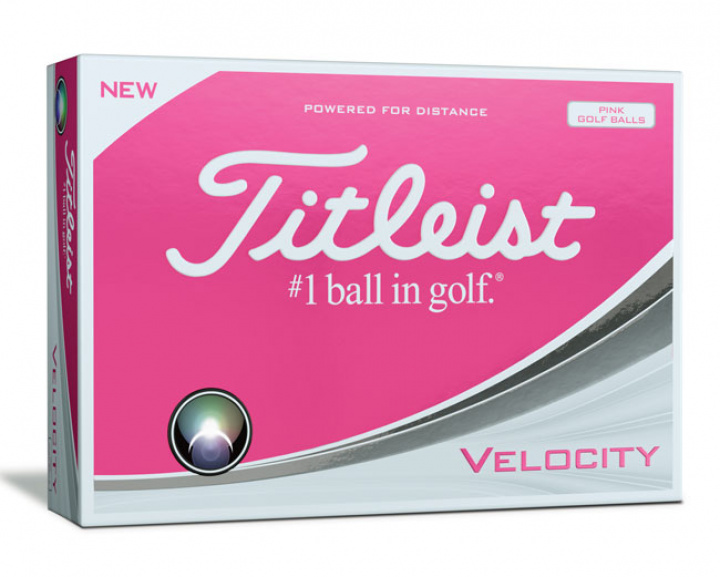 Titleist Velocity Rosa Golfboll (1st dussin) i gruppen Golfbollar / Dussin hos Dimbo Golf AB (3215011-51)