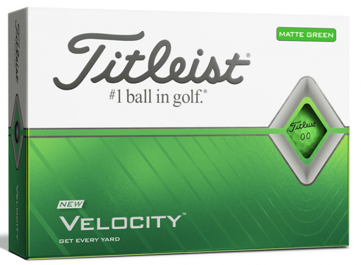 Titleist Velocity Grön Golfboll (1st dussin) i gruppen Golfbollar / Dussin hos Dimbo Golf AB (3215013-650456)