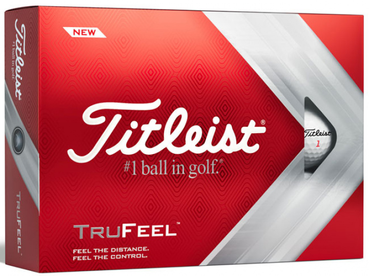 Titleist TruFeel 2022 Vit Golfboll (1st dussin) i gruppen Golfbollar / Dussin hos Dimbo Golf AB (3215016-830136)