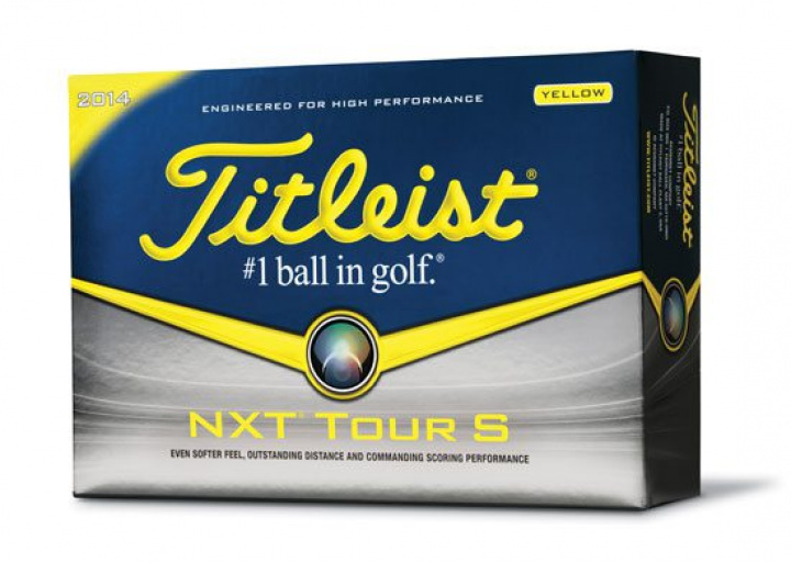 Titleist Golfboll NXT Tour S Gul (1st dussin) i gruppen Golfbollar / Färgade bollar hos Dimbo Golf AB (3216017-3001)