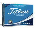 Titleist Tour Soft Vit Golfboll (1st dussin)