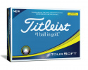 Titleist Golfboll Tour Soft Gul (1st dussin)