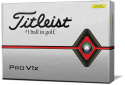 Titleist Pro V1 X Gul Golfboll (1st dussin)