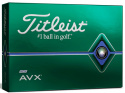 Titleist AVX Vit Golfboll (1st dussin)