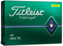 Titleist AVX Gul Golfboll (1st dussin)