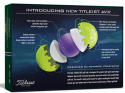 Titleist AVX Gul Golfboll (1st dussin)