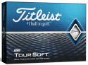 Titleist Tour Soft Vit Golfboll (1st dussin)