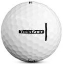 Titleist Tour Soft Vit Golfboll (1st dussin)