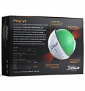 Titleist Pro V1 23 Vit Golfboll (1st dussin)