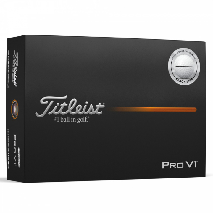 Titleist Pro V1 - Svart Aim Performance i gruppen Golfbollar / Dussin hos Dimbo Golf AB (3216042-BlaAim)
