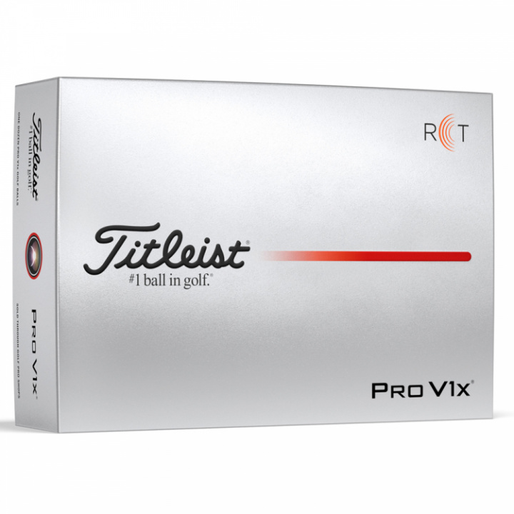 Titleist Pro V1X RCT Vit Golfboll (1st dussin) i gruppen Golfbollar / Dussin hos Dimbo Golf AB (3216043-110)