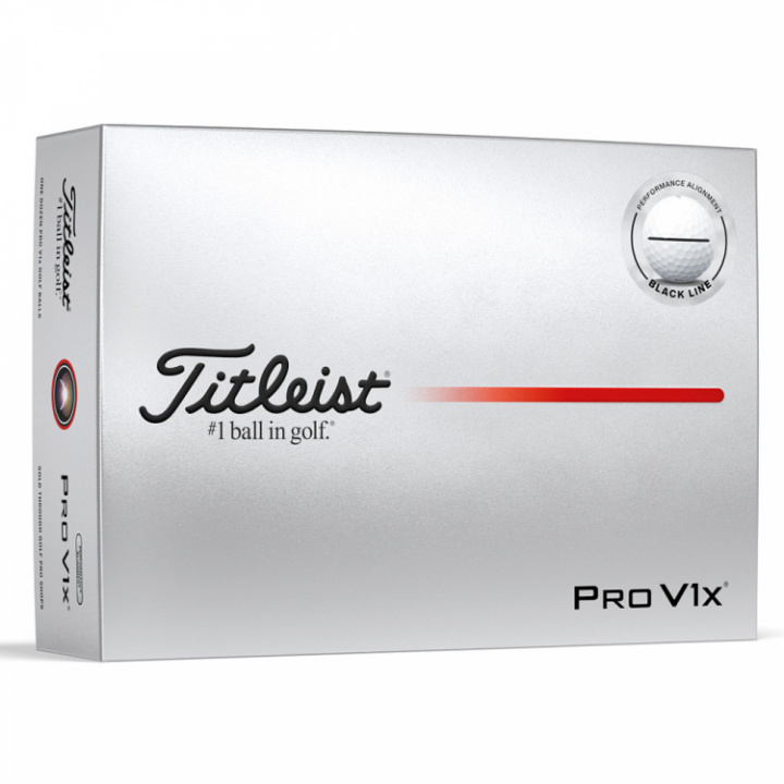 Titleist Pro V1x - Svart Aim Performance i gruppen Golfbollar / Dussin hos Dimbo Golf AB (3216043-BlaAim)