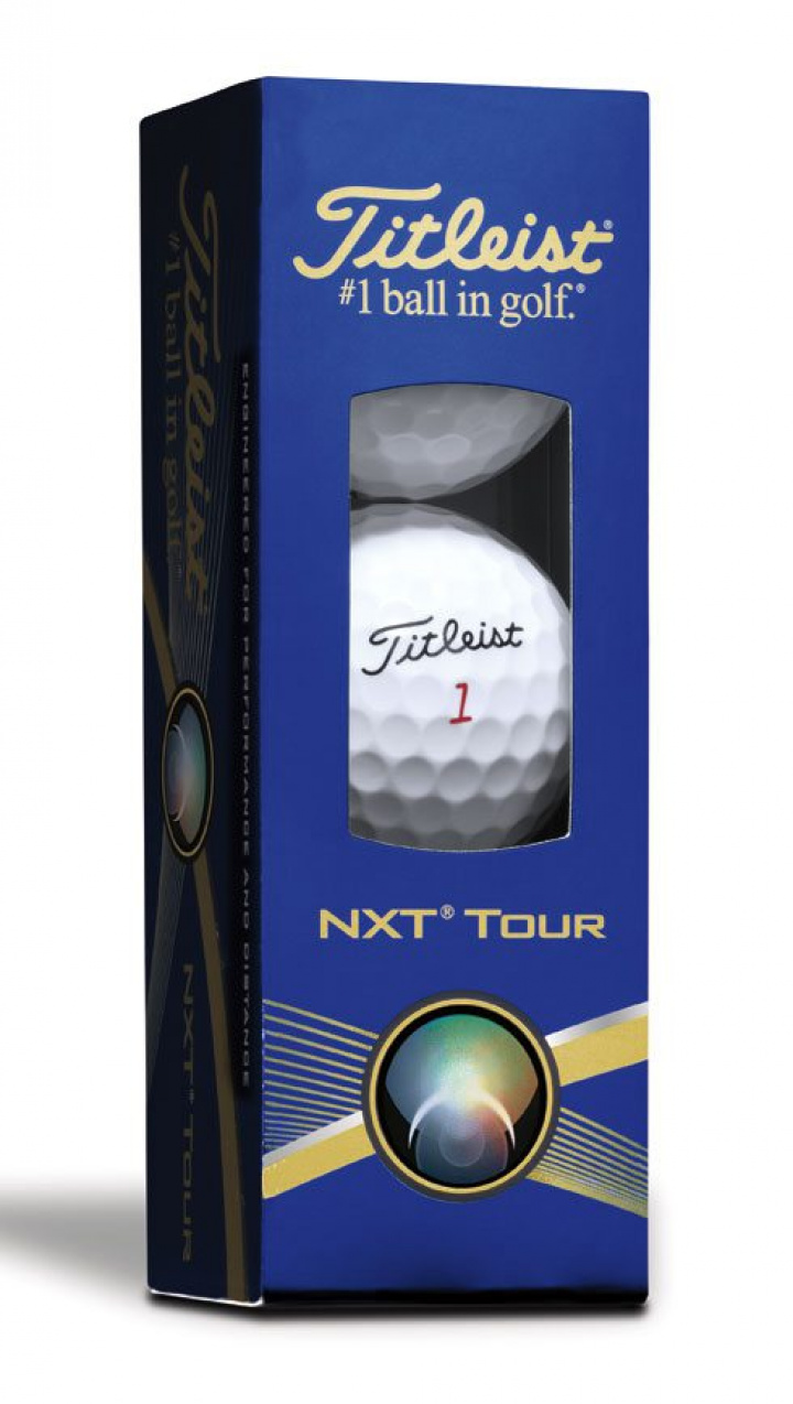 Titleist Golfboll NXT Tour Vit (1st 3-pack) i gruppen Golfbollar / 3-pack hos Dimbo Golf AB (3218014-10)