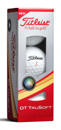 Titleist Golfboll TrueSoft Vit (1st 3-pack)