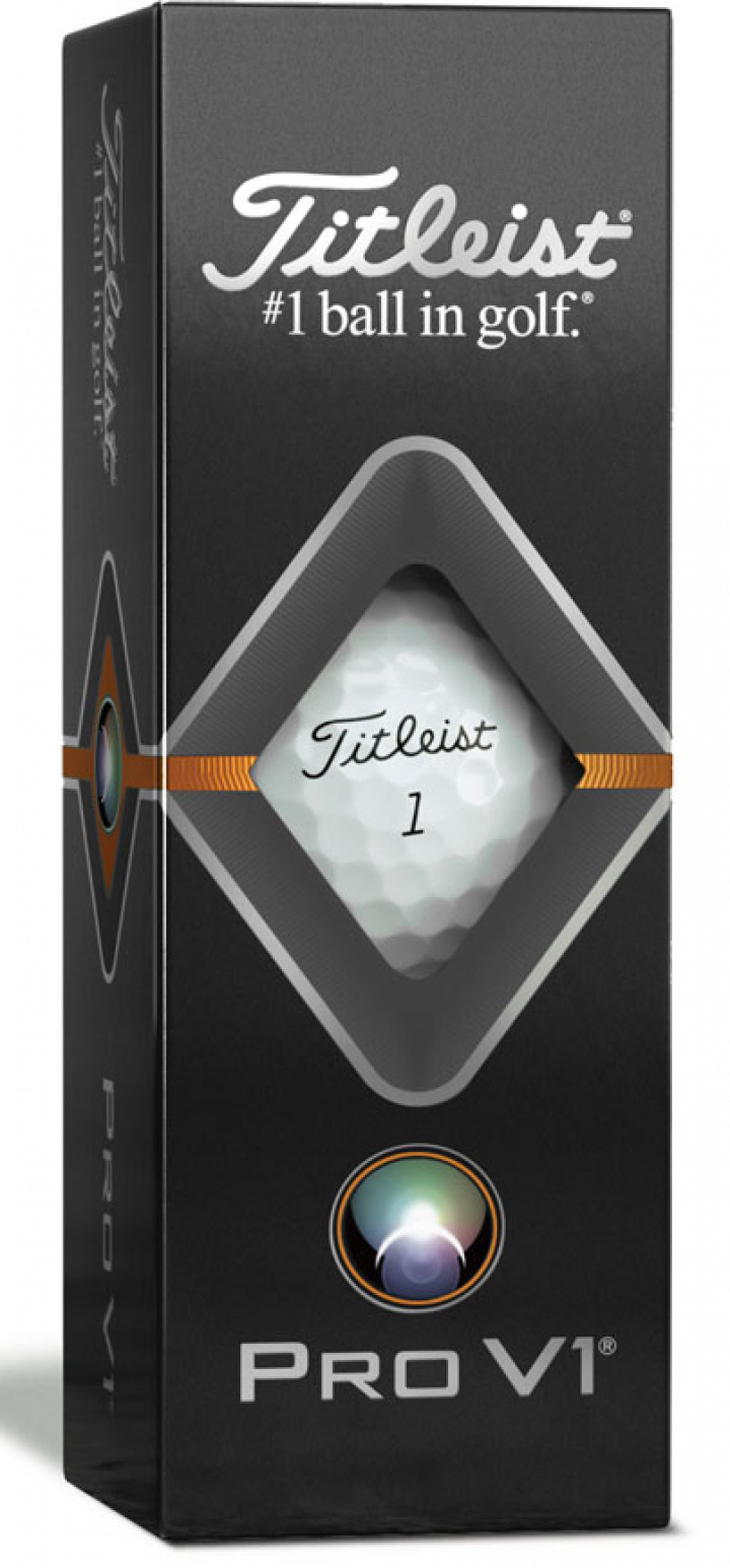 Titleist Golfboll Pro V1 (1st 3-pack) 19 i gruppen Golfbollar / 3-pack hos Dimbo Golf AB (3218022-10)