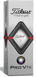 Titleist Golfboll Pro V1 X Vit (1st 3-pack) 19