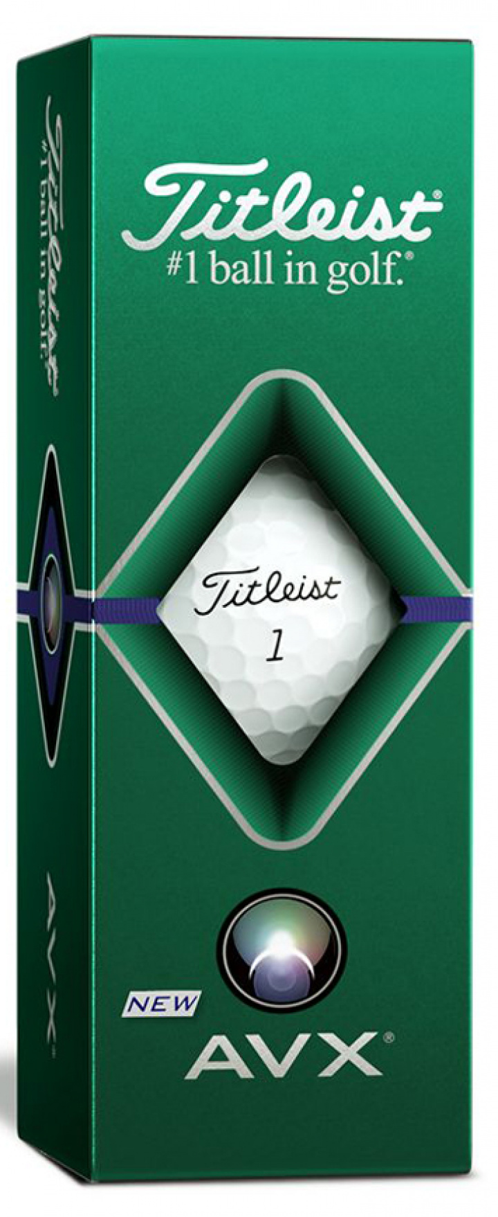 Titleist Golfboll AVX Vit (1st 3-pack) i gruppen Golfbollar / 3-pack hos Dimbo Golf AB (3218025-10)