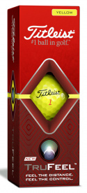 Titleist Golfboll TruFeel Gul (1st 3-pack)