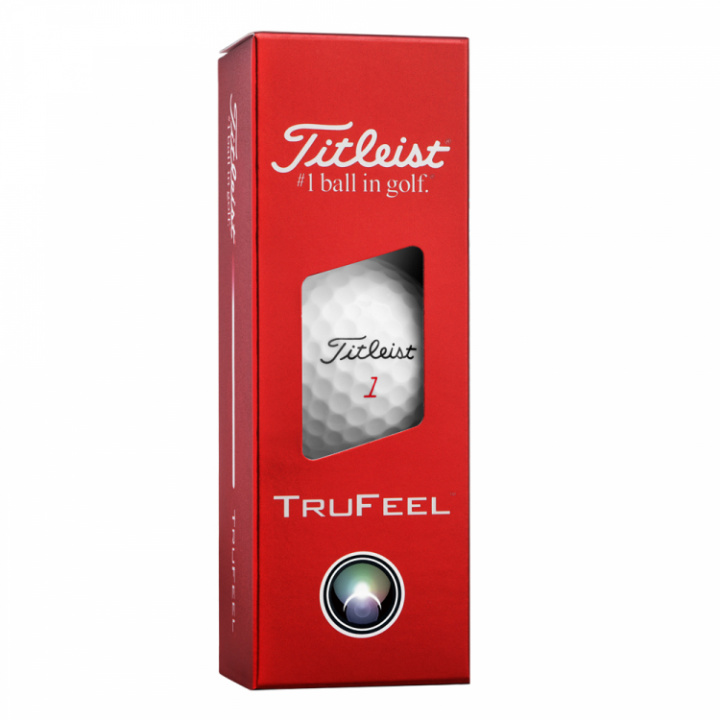 Titleist Golfboll TruFeel 2026 Vit (1st 3-pack) i gruppen Golfbollar / 3-pack hos Dimbo Golf AB (3218053-10)