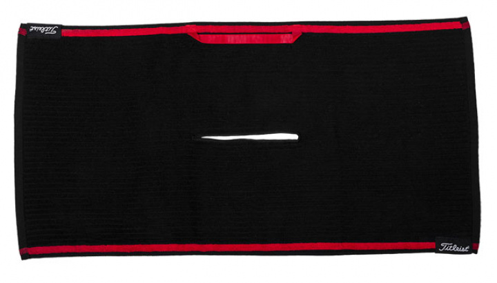 Titleist Handduk Players Svart (40x80cm) i gruppen Tillbehör / Golftillbehör / Golfhanddukar hos Dimbo Golf AB (3243011)