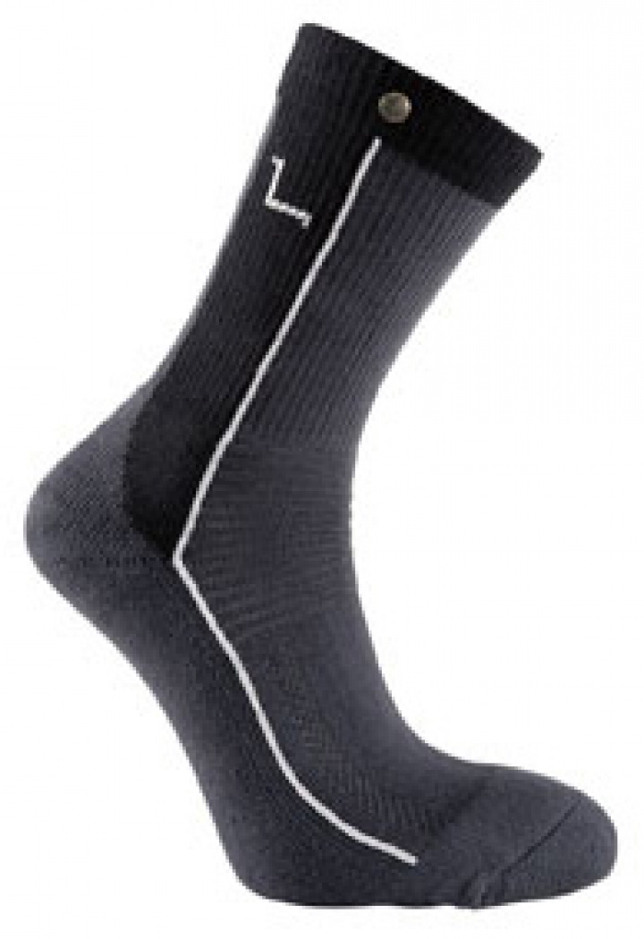 Lanner Strumpor Herr Mjuk sula 203 Svart/Grå 40-42 i gruppen Kläder / Accessoarer / STRUMPOR hos Dimbo Golf AB (327943)