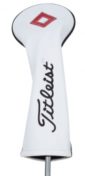 Titleist Headcover Leather Fairwaywood Vit