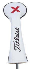 Titleist Headcover Leather Hybrid Vit