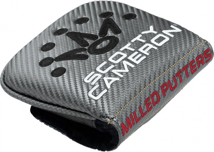Scotty Cameron Headcover Putter Mid-Square RH Grå/Svart Futura 2017 i gruppen Tillbehör / Golftillbehör / Headcover Putter hos Dimbo Golf AB (3281012-1409799)
