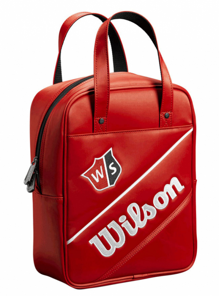 Wilson Staff Bollväska Röd i gruppen Tillbehör / Golftillbehör / Väskor / Bollväskor hos Dimbo Golf AB (3401016-50)