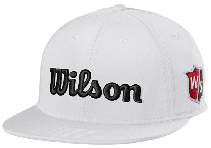 Wilson Staff Keps Tour Flat Brim Vit i gruppen Kläder / Accessoarer / KEPSAR hos Dimbo Golf AB (3402024-10)