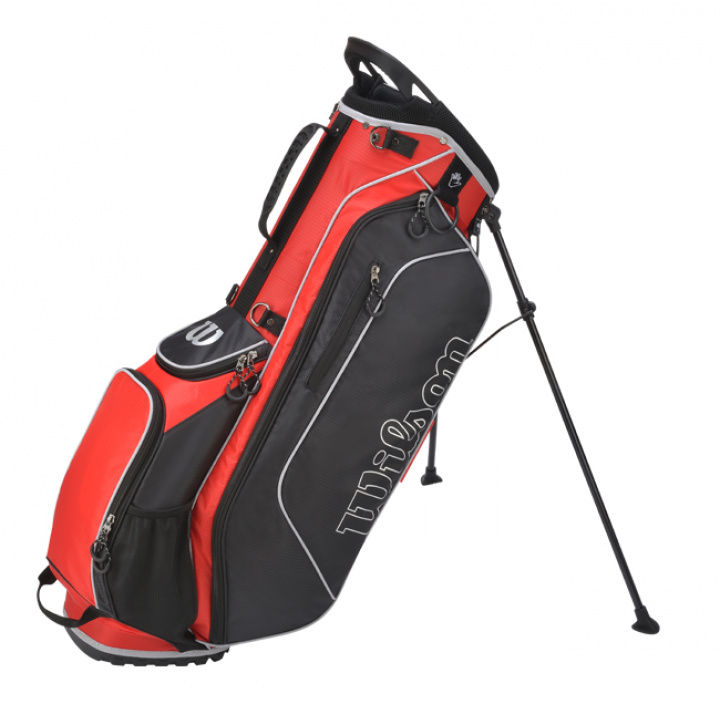 Wilson Staff Bärbag Prostaff Svart/Röd i gruppen Bagar / Bärbagar hos Dimbo Golf AB (3411040-9050)