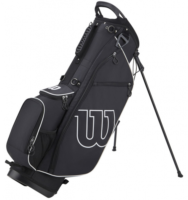 Wilson Prostaff Bärbag Svart/Vit i gruppen Rea / Rea Golfbagar hos Dimbo Golf AB (3411043-9910)