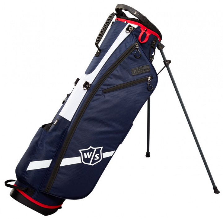 Wilson Staff Bärbag QS Marinblå/Vit/Röd i gruppen Bagar / Pencilbagar hos Dimbo Golf AB (3411049-4004102)