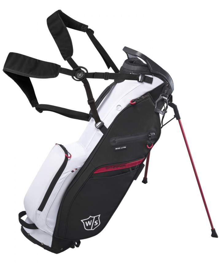 Wilson Staff Bärbag Exo Lite Svart/Vit/Röd i gruppen Bagar / Bärbagar hos Dimbo Golf AB (3411051-04001)