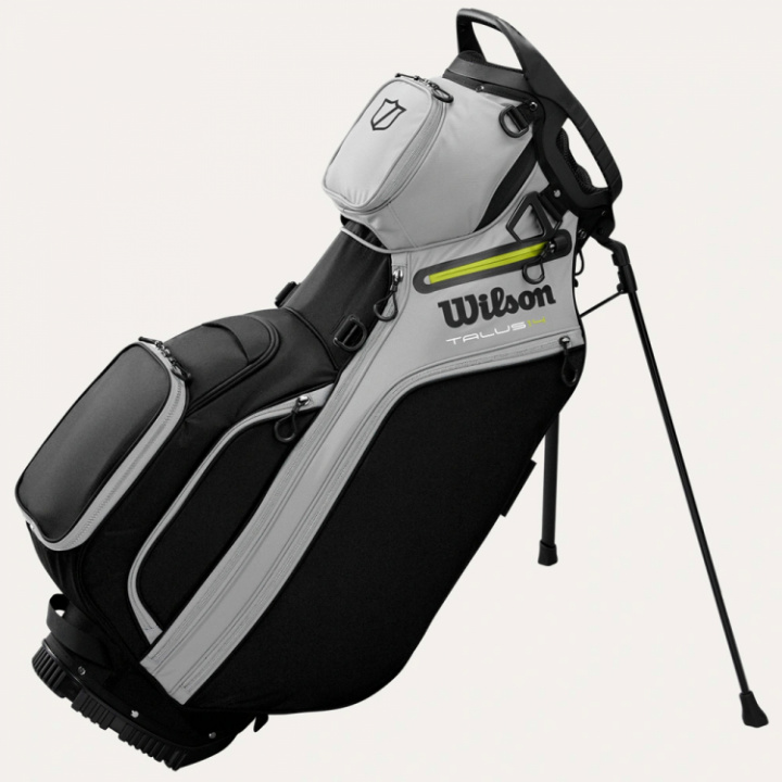 Wilson Staff Bärbag Talus 14 Svart/Grå/Gul i gruppen Bagar / Bärbagar hos Dimbo Golf AB (3411052-7101)