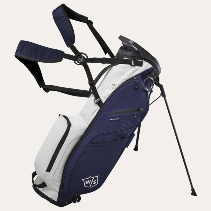 Wilson Bärbag Exo Lite Marinblå/Vit i gruppen Bagar / Bärbagar hos Dimbo Golf AB (3411053-4014)