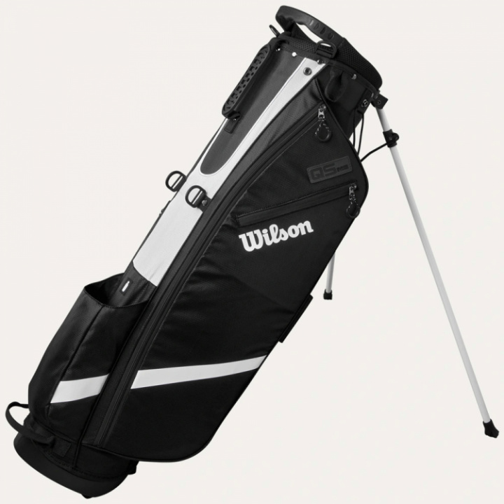 Wilson Staff Bärbag QS Svart/Vit i gruppen Bagar / Pencilbagar hos Dimbo Golf AB (3411054-4106)