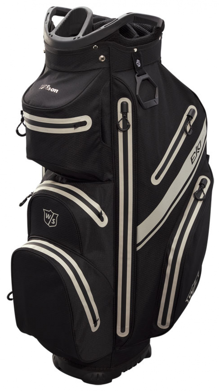 Wilson Staff Vagnbag Exo Dry Svart/Svart/Silver i gruppen Bagar / Vagnbagar Vattentäta hos Dimbo Golf AB (3412047-4003803)
