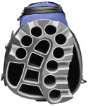Wilson Staff Vagnbag I Lock Marinblå/Svart